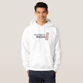 Powered by Bacon Hoodie (Voorkant volledig)