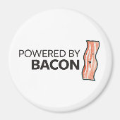 Powered by Bacon Magneet (Voorkant)
