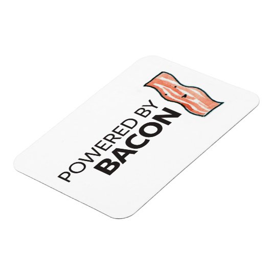 Powered by Bacon Magneet (Linkerzijde)