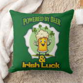 Powered by Beer St Patrick’s Day Shirt – almofada Kussen (Deken)