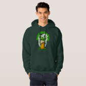 Powered by Beer St Patrick’s Day Shirt – moletom (Voorkant volledig)