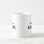 Powered by Caffeine Coffee Mok (Center)