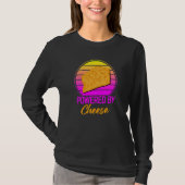 Powered By Cheese T-shirt (Voorkant)