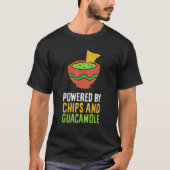 Powered By Chips And Guacamole T-shirt (Voorkant)