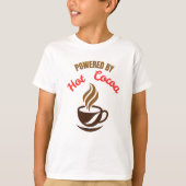 Powered by Cocoa T-shirt (Voorkant)
