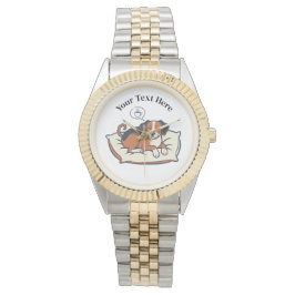 Powered by Coffee & Dog Dreams Horloge