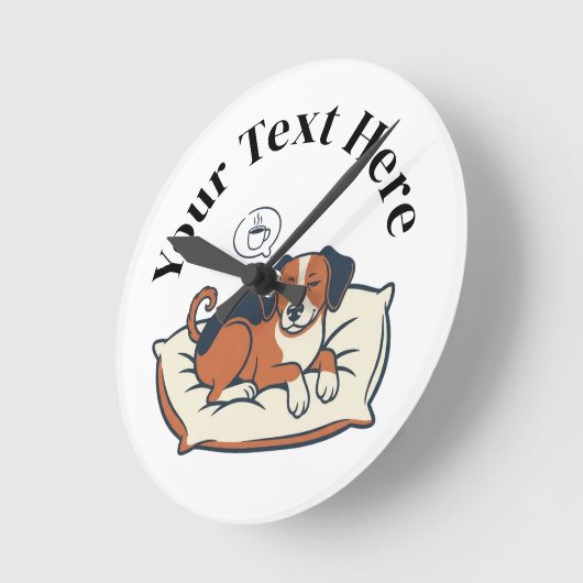 Powered by Coffee & Dog Dreams Ronde Klok (Hoek)