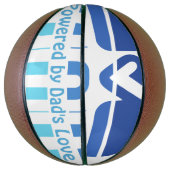 Powered by Dad's Love: herinneringen maken met knu Basketbal (Verticaal)