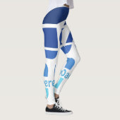 Powered by Dad's Love: herinneringen maken met knu Leggings (Rechts)