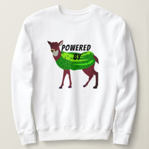 Powered by Dil Doe Hoodie - Volwassen Humor Sweats Trui