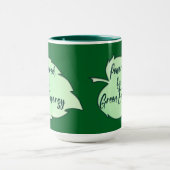 Powered by Green Energy St Patrick’s Day caneca Mok (Midden)