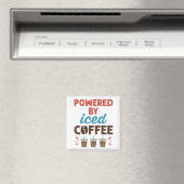 Powered by Iced Coffee Cold Brew Addict Magneet (Insitu (Vaatwasser))