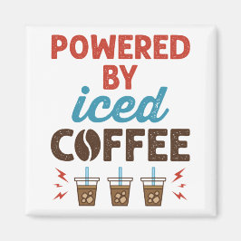 Powered by Iced Coffee Cold Brew Addict Magneet
