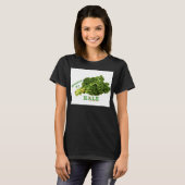 Powered by Kale - Live Positief vandaag T-shirt (Voorkant volledig)
