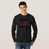 Powered By Liberal Tears  Usa Powered By Liberal T T-shirt (Voorkant volledig)