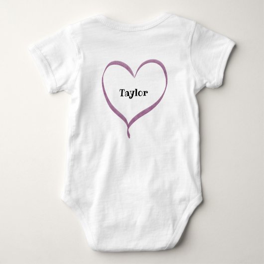 Powered by milk- sheep and balloons  romper (Achterkant)