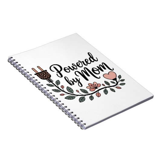 Powered By Mom Notitieboek (Rechterzijde)