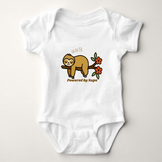 powered by naps romper (Voorkant)