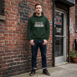 Powered by Oscillators – Vintage Analog Synth Hoodie