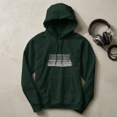 Powered by Oscillators – Vintage Analog Synth Hoodie