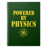 Powered by Physics Notebook Notitieboek (Voorkant)