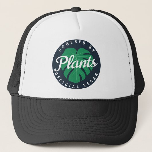 powered by planted vegan trucker pet (Voorkant)