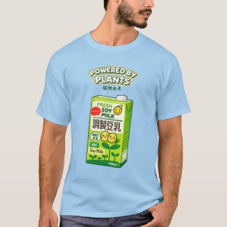 Powered by Plants Sojamelk T-Shirt