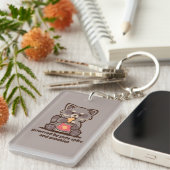 Powered by Pure Spite and Snackies Sleutelhanger (Voorkant Rechts)