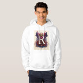 "Powered by R" "R: Mode voor Data Lovers" Hoodie (Voorkant volledig)