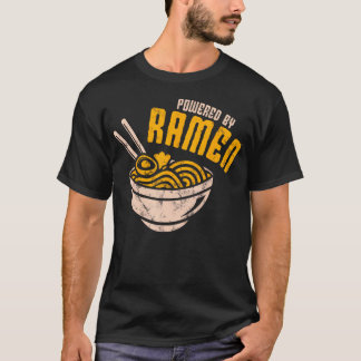Powered by Ramen Japans Love Anime Noodles T-shirt
