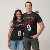 Powered by Sarcasm and Beer Novelty T-shirt (Unisex)