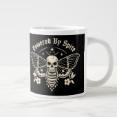 " Powered By Spite " Coffee Mug Grote Koffiekop (Rechts)