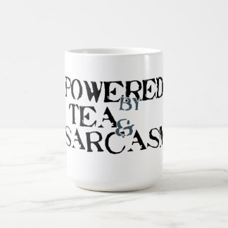 Powered by Tea & Sarcasm Koffiemok