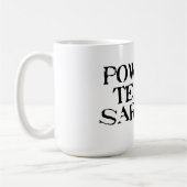 Powered by Tea & Sarcasm Koffiemok (Links)