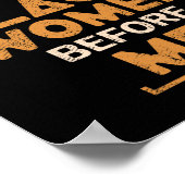 Powered By The Black Women Before Me Black History Poster (Hoek)