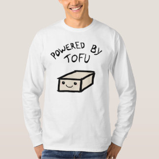 Powered by tofu t-shirt