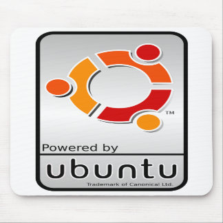 Powered by Ubuntu Mousepad Muismat