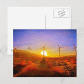 Powered by Wind Briefkaart (Voorkant / Achterkant)