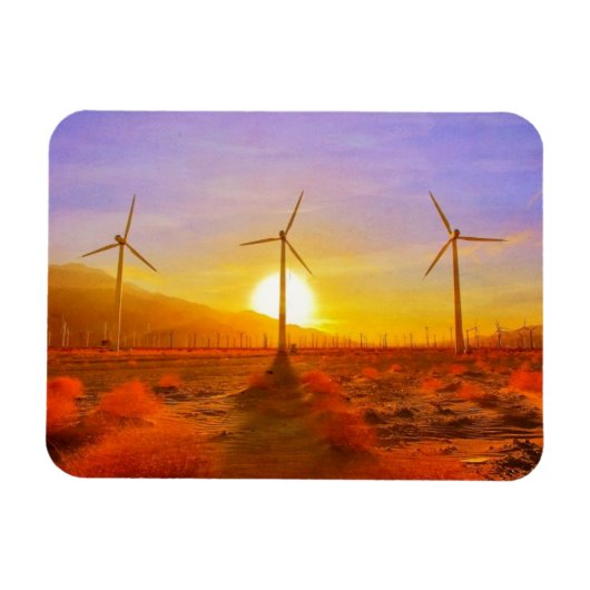 Powered by Wind Magneet (Horizontaal)