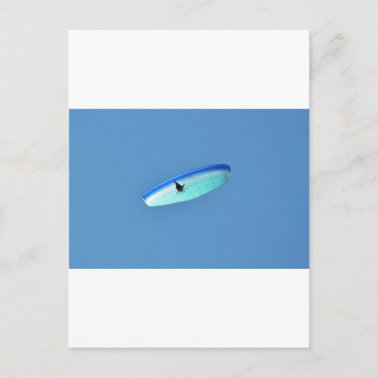 Powered Para Glider Briefkaart (Voorkant)
