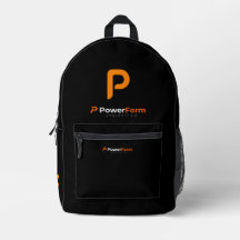 PowerForm Athletic Icon Zwarte Gym Rugzak