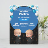 Powerful Chefinho Invitation - Party Birthday Kaart (Staand voorkant)