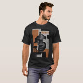 Powerful Human Rights & Self-Worth Abstract T-shirt (Voorkant volledig)