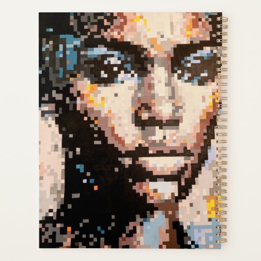 Powerful pixel portrait planner (Achterkant)