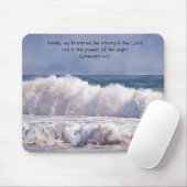 Powerful Waves Breaking at the Shore Faith  Muismat (Met muis)