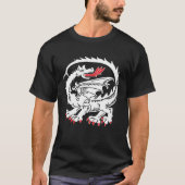 POWERFUL WHITE DRAGON T-SHIRT (Voorkant)