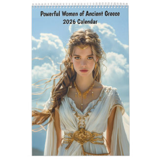 Powerful Women of Ancient Greece – 2026 Calendar Kalender