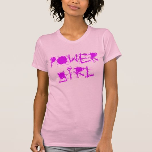 Powergirl T-shirt (Voorkant)