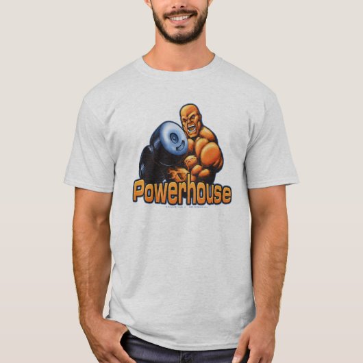 Powerhouse - Curl T-shirt (Voorkant)