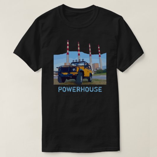 POWERHOUSE T-Shirt (Design voorkant)